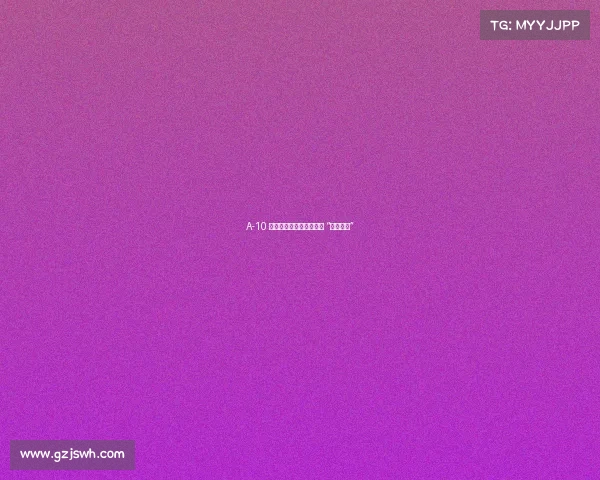 A-10 疣猪攻击机：低空战场的 “钢铁猛兽”